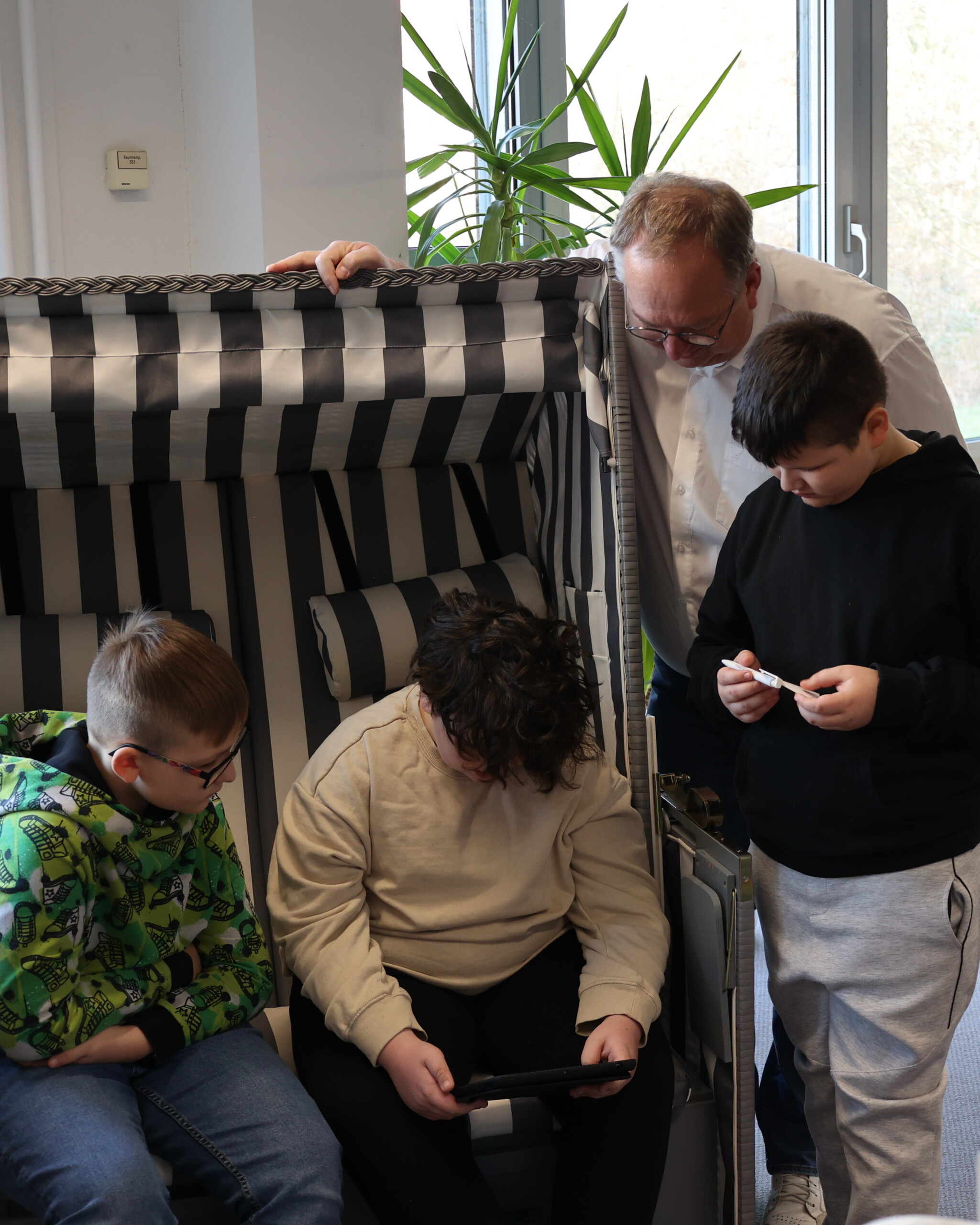 Foto von Schülern als Link zur Seite Schüler und Schülerinnen