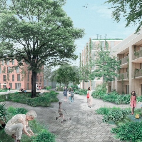 Skizze aus einem Entwurf