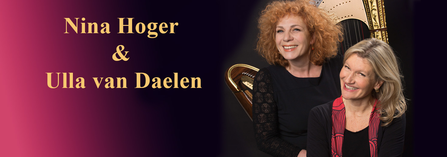 Konzertlesung "Der alte Klang und das Meer’' mit Nina Hoger (Text) und Ulla van Daelen (Harfe)