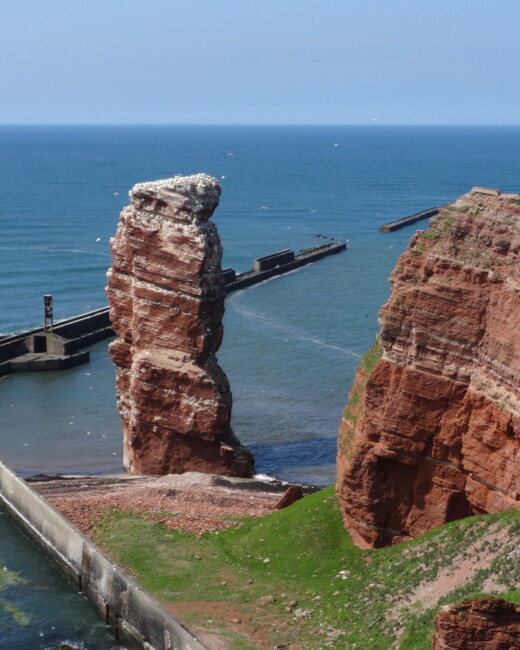Foto der Insel Helgoland 