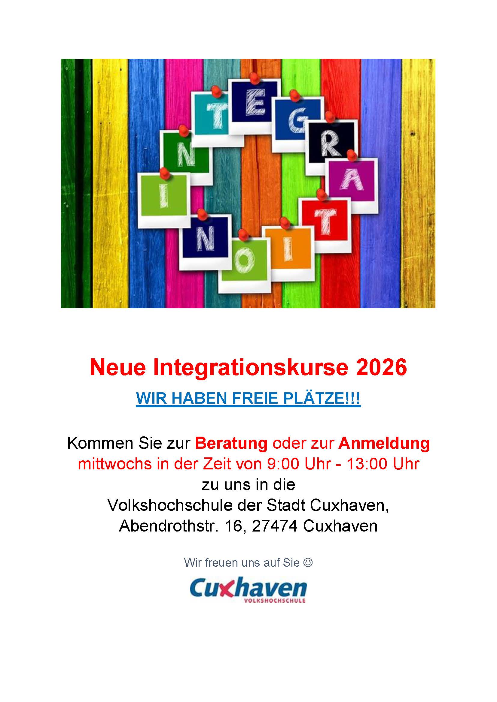 Integrationskurse 2026