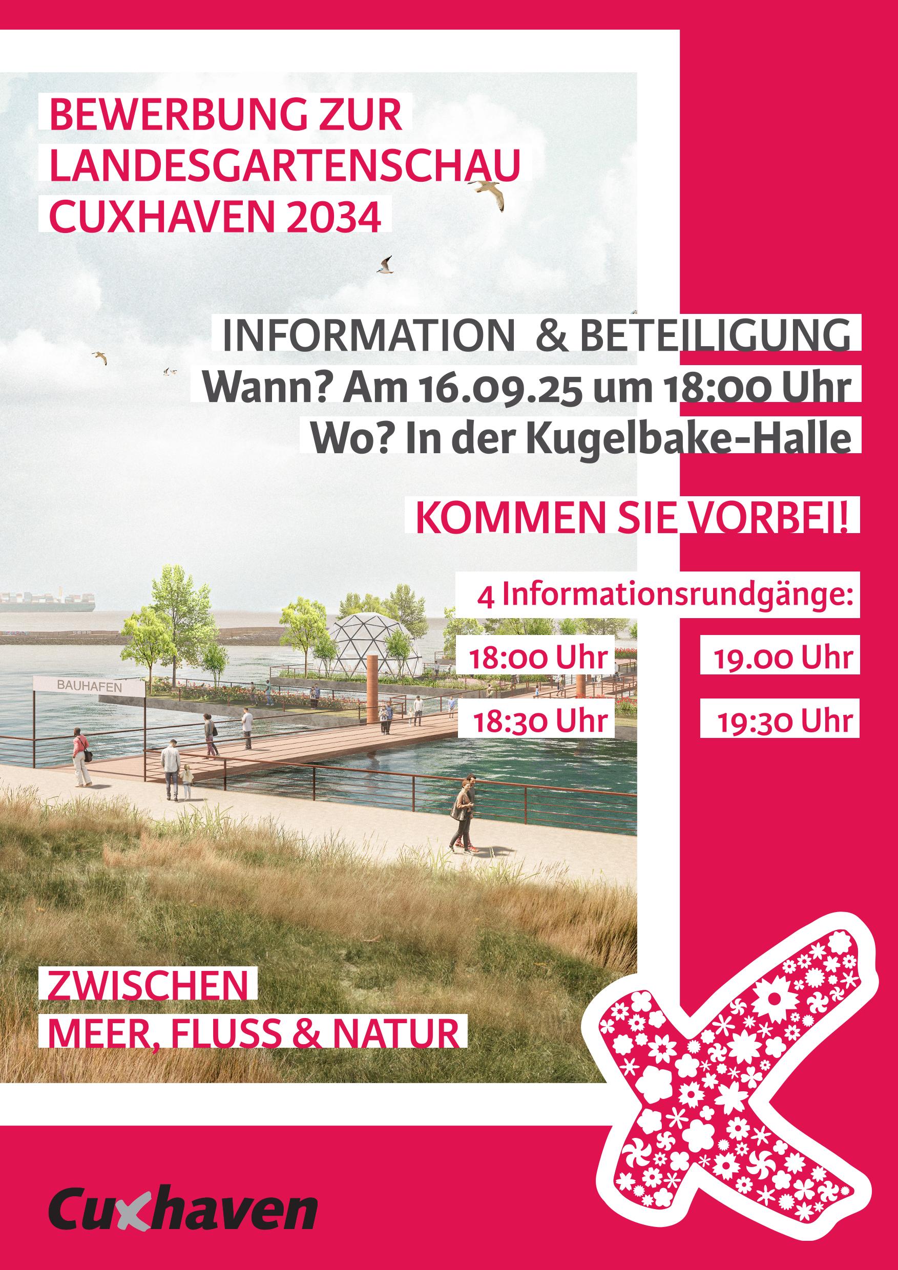 Plakat Bewerbung Bundesgartenschau