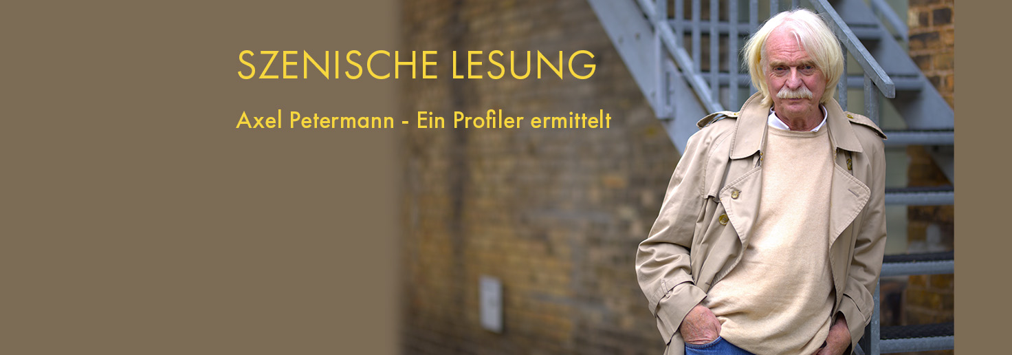 Der Profiler Axel Petermann liest aus seinem Buch "Die Psyche des Bösen"